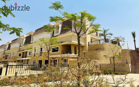فيلا 175م بجاردن ورووف للبيع في سراي المستقبل سيتي بمقدم 5% وتقسيط 12 سنة
