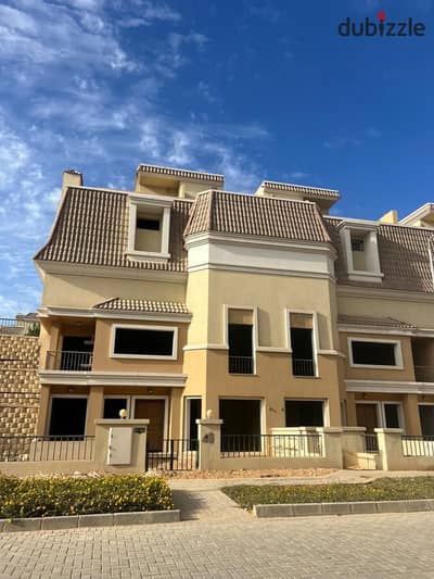 فيلا بـجاردن 205 م جاهزة للاستلام الفوري للبيع في سراي مدينة المستقبل  Sarai Mostakbal City