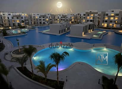 A fantastic chalet for sale, fully finished, ready for immediate occupancy, with a pool view in a prime location in Zahra. . . | Amwaj - Stella Heights