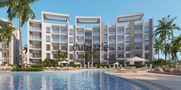 شاليه للبيع في Q Bay الساحل الشمالي | Sea View بمقدم 10% وتقسيط حتى 8 سنوات
