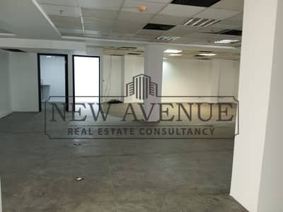 Office 280 sqm Fully Finished with Ac's for Rent at Sector one Banks Street 5th Settlement