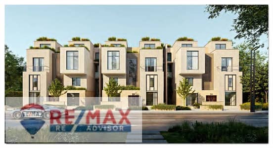 Resale apartment in Ivory compound - in a prime location with a view of Al Rabwa in Sheikh Zayed