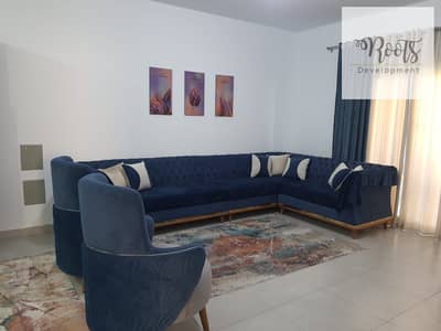 للايجار اليومي شالية بحديقة بموقع مميز بوول فيو مفروش  ،أمواج الساحل الشمالى For Daliy Rent Chalet  with garden Furnished in Amwaj, North Coast.