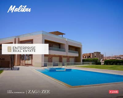 Your turnkey chalet is ready, finished, first row on the sea in Ain Sokhna with a cash discount of up to 35%