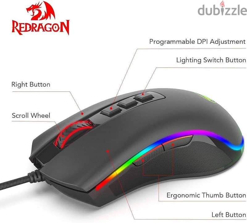 Red Dragon cobra mouse 1