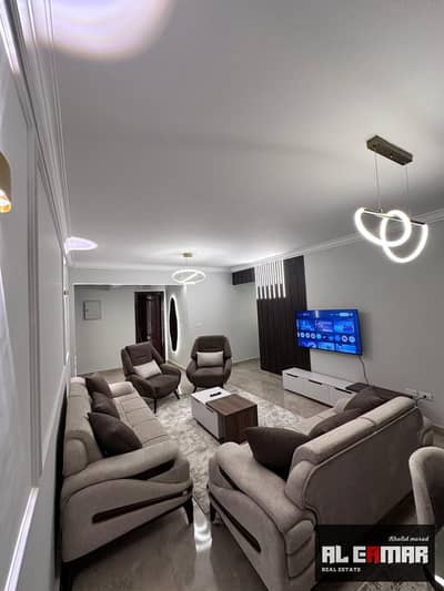 Furnished modern apartment for rent in Jannat Zayed 2, next to Hyper One.
