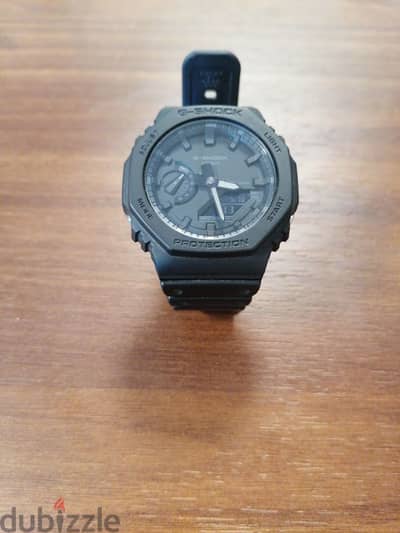 كاسيو جي شوك ديجيتال وأنالوج شيك جدا كود GA-2100-1A1DR Octagonal Bezel