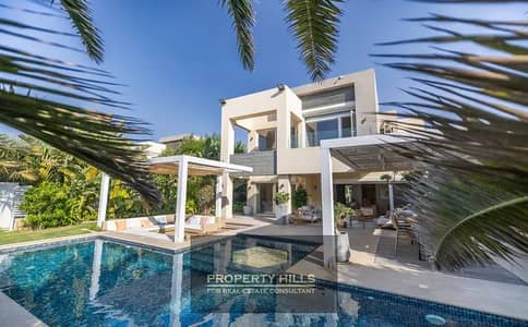 استلم فوري One Story Twin House في اويست متشطبة Direct On Lake علي طريق الواحات امام مول مصر بسعر مميز