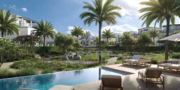 1 Years delivery - Direct On Lagoon Town House 3 Bed For Sale Without Down Payment In Belle Vie Emaar Misr - Elsheikh Zayed