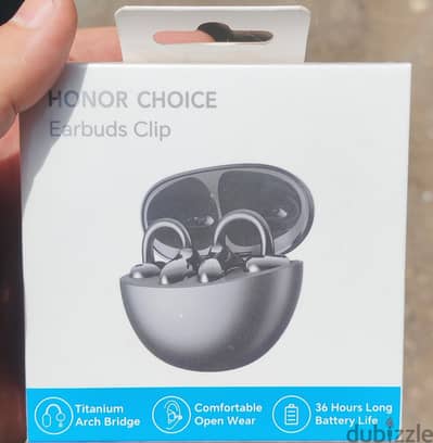 Honor choice earbuds clip سماعة اير بودز هونر شويس فري كليب