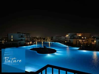 Chalet for rent at a special price in Blanca Marassi, North Coast — 3 bedrooms, directly on the lagoon, full sea-facing, in a very prime location.