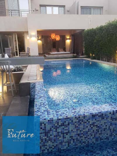 استاند اللون للايجار بسعر مميز هاسيندا باي ٥ غرف جنب لاجون دايركت و٣ دقائق للبحر /Hacienda bay north Coast