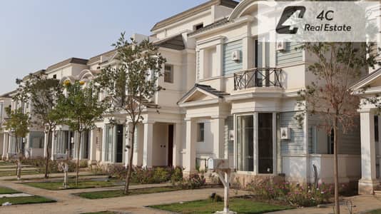 Bahry townhouse villa 230 sqm ready to move with down payment and installments prime location Central Park view in Mountain View iCity