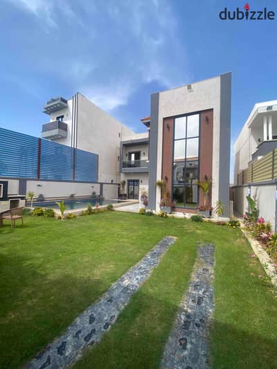 Villa for sale, 150 meters from the main road in King Mariout, Alexandria.