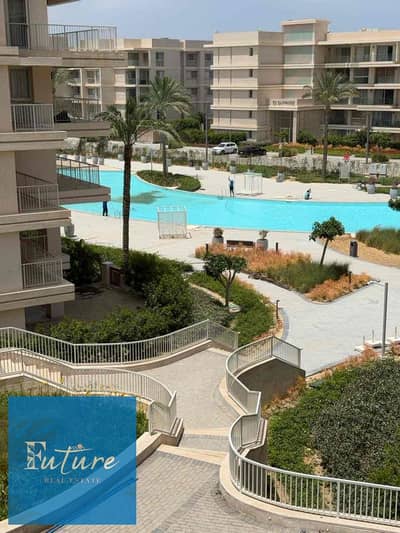 Chalet for rent – very special price in Marina Views, Marassi North Coast (Sidi Abdelrahman) 2 bedroom, ground floor with a garden, directly on the swimming pool.