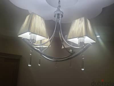 نجفه 4 فانوس بحاله فوق الممتازه