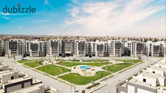 شقة أرضي بجاردن بحدائق أكتوبر