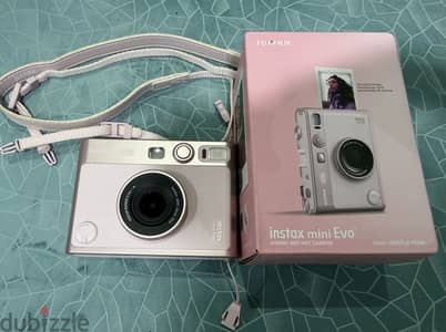 instax mini evo (color gentle rose)