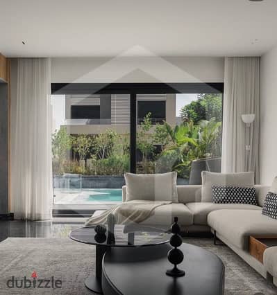Villa with a Private Pool Fully Finished Ready To Move for sale in Woodville, Palm Hills, 6th Of October City . . . . . . . . . .