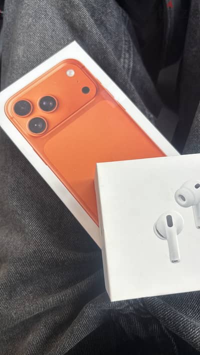 Iphone 17 pro max 256gb orange
