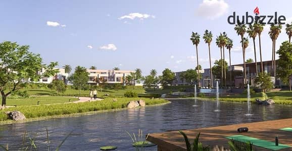 Lowest down payment, RTM townhouse with longest installment plan in New Zayed, directly in front of Sphinx Airport in Lugar New Zayed