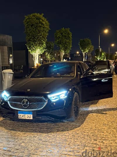 سياره مرسيدس E200للايجار Mercedes-Benz car for rent, 2026 model