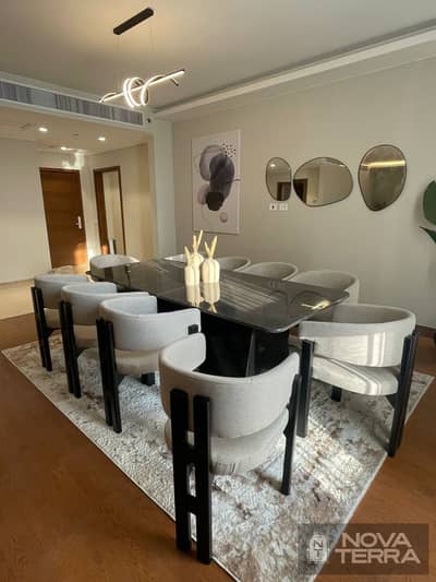 Apartment with an area of 400 square meters for sale, furnished and with air conditioners, in Ion, first residence