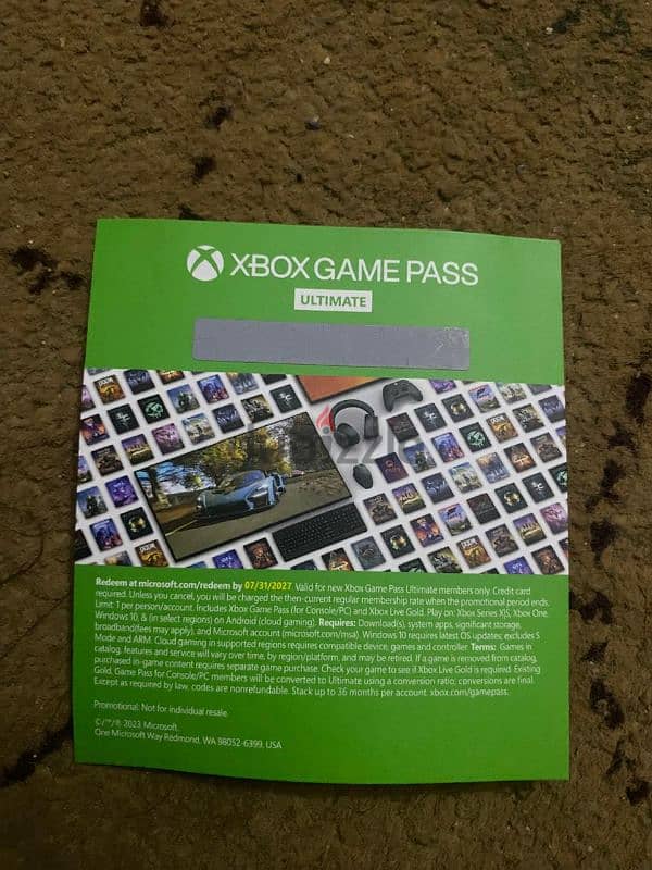 game pass ultimate 1