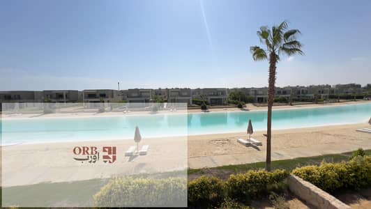Chalet for sale in Azha Ain Sokhna Prime location Second floor corner unit Built-up: 100 sqm 2 bedrooms 2 bathrooms Direct Pool and Gym view Smart pr