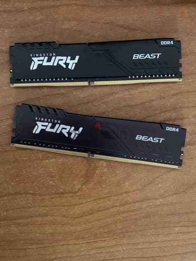 Kingston Fury Beast 2x8 Ddr4 3200mhz CL16