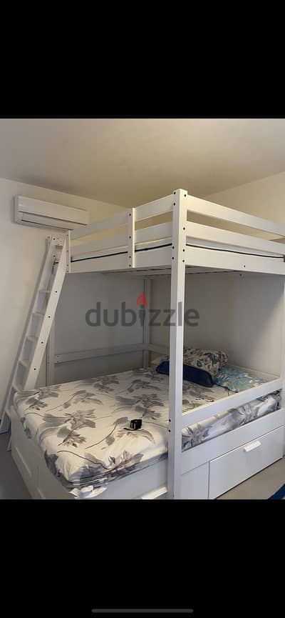 سرير علوى من ikea