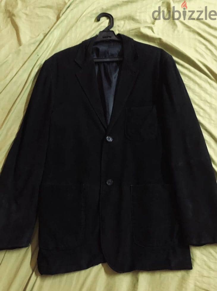 Original Ted Lapidus suede leather jacket 2