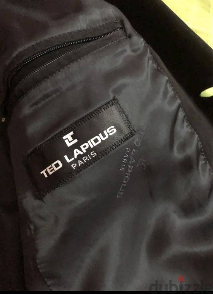 Original Ted Lapidus suede leather jacket 4