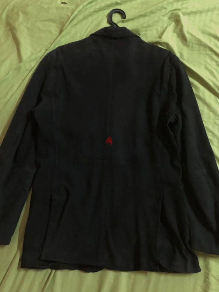 Original Ted Lapidus suede leather jacket 5