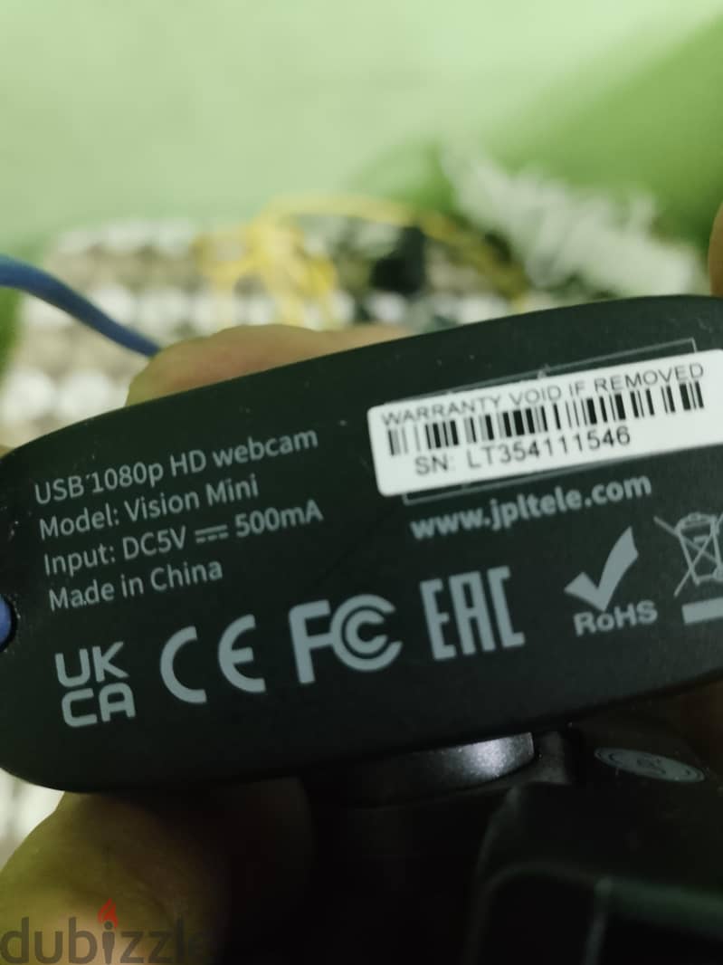 كاميرا ويب Full HD 1080p USB بجودة عالية للكمبيوتر واللاب 4