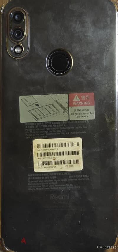 redmi note 7 space black