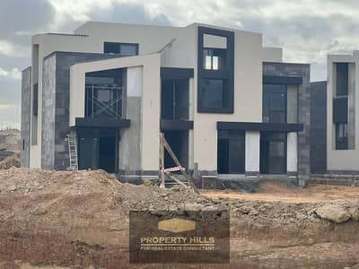 Twin house villa for sale in Cambodia KEEVA Al Ahly Sabour landscape view next to Palm Parks and Hyde Park