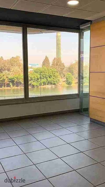 750m Office for rent by the Nile in Agouza