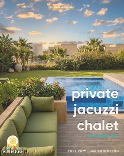 Chalet for rent In Hacienda bay - North Coast Alamein