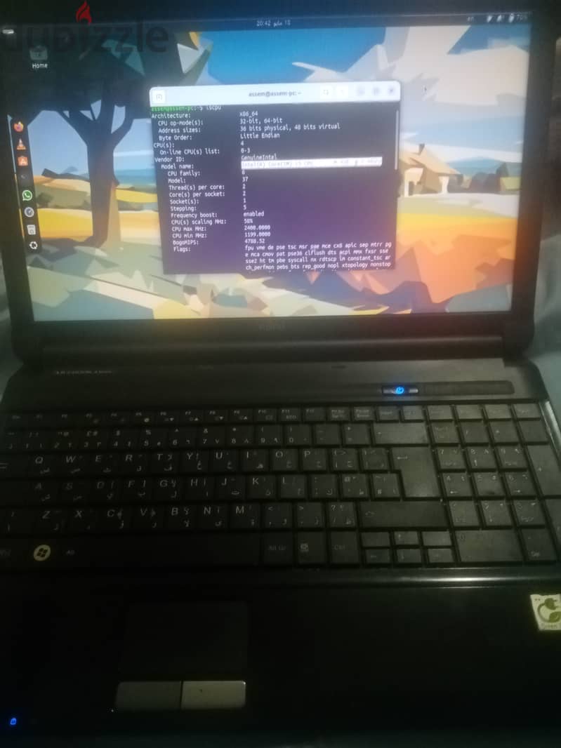 Fujitsu ah530 core i5 6