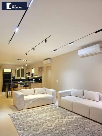 Apartment for sale in katameya Heights new Cairo fully finished and Furnished