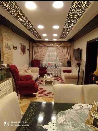١٣٠م مفروش كفرو عبدو ٢ غرف وريسبشن ٣ ق  مكيف اول سكن
