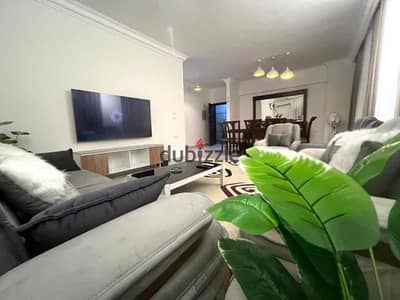 First furnished apartment inside a compound in New Cairo, Fifth Settlement