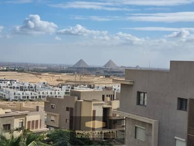 Duplex 230 meters finished with air conditioning and kitchen in Pyramid Heights compound next to New Giza and Palm Hills