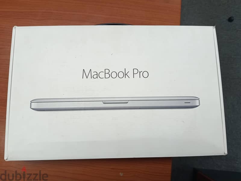 Mac book pro with box 3