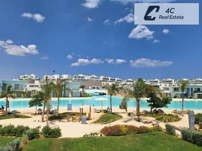 Below market price Chalet Resale Fouka Bay Ras El Hekma – North Coast – Double Sea View – Unique layout – Down payment and installments