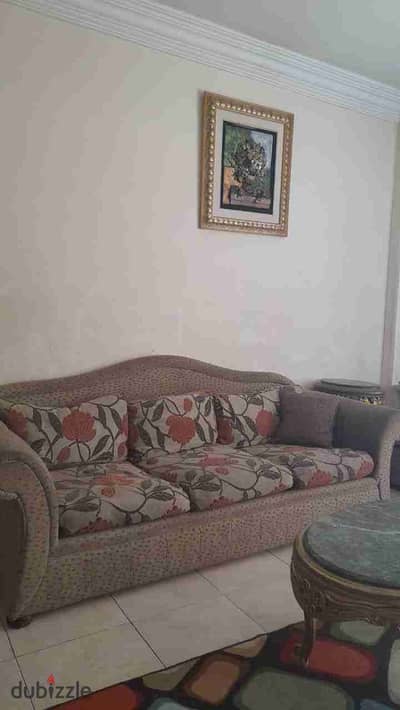 مفروش ابراهمية ٢ غرفة وريسبشن قرب نادى سبورتنج دور٨