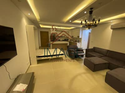 شاليه مفروش بالكامل للبيع موقع مميز وإطلالة مسبح