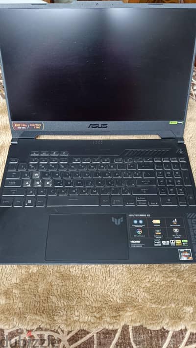 laptop Asus tuf A15 GAMING Rtx 4060