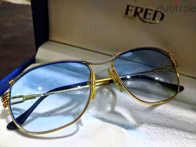 FRED Sunglasses vintage ( Gold )